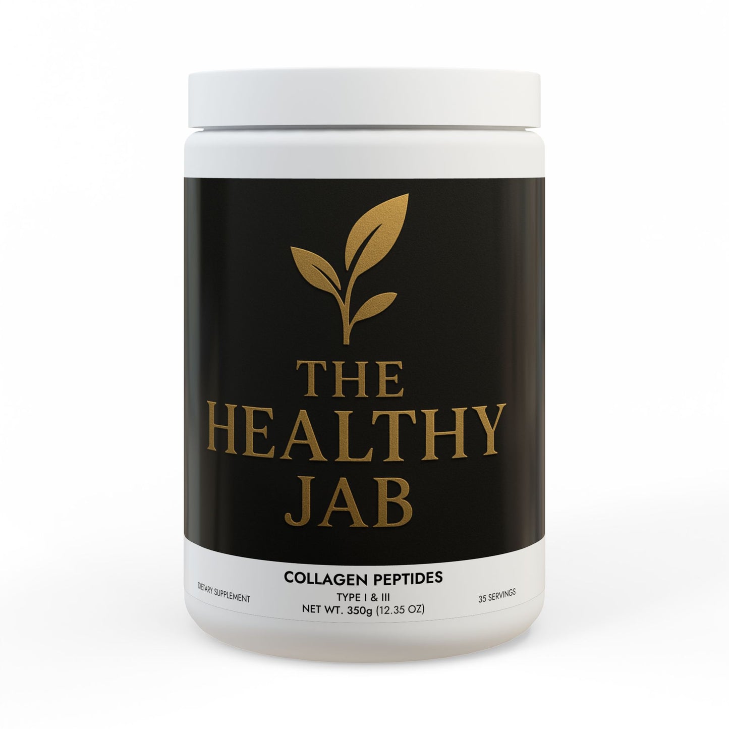 The Healthy JAB Collagen Peptides Type I & III Supplement (350g, 12.3oz)