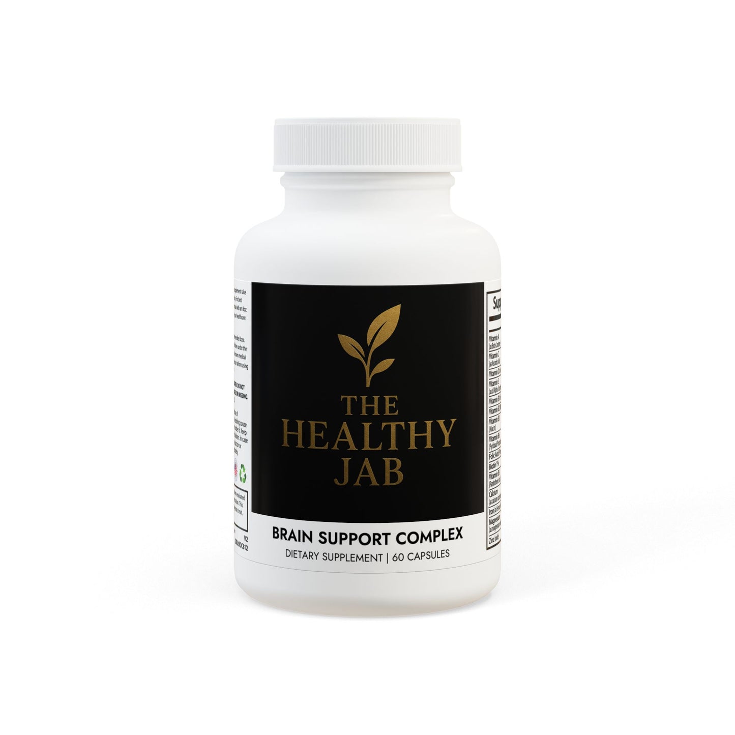 The Healthy JAB Brain Support Complex Supplement (60 Capsules)