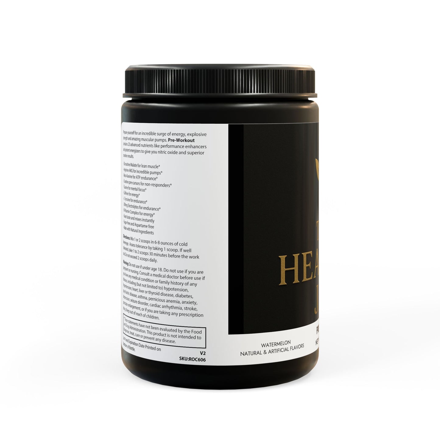 The Healthy JAB Pre-Workout Pump (300g, 10.58oz)
